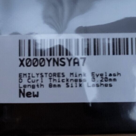Emilystores Premium  Silk Eylash Extensions Black  NWT - Picture 5 of 5